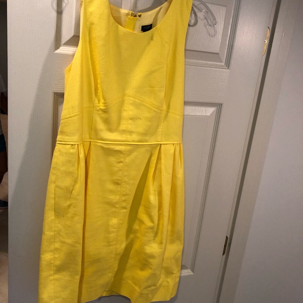 J. Crew Yellow Dress